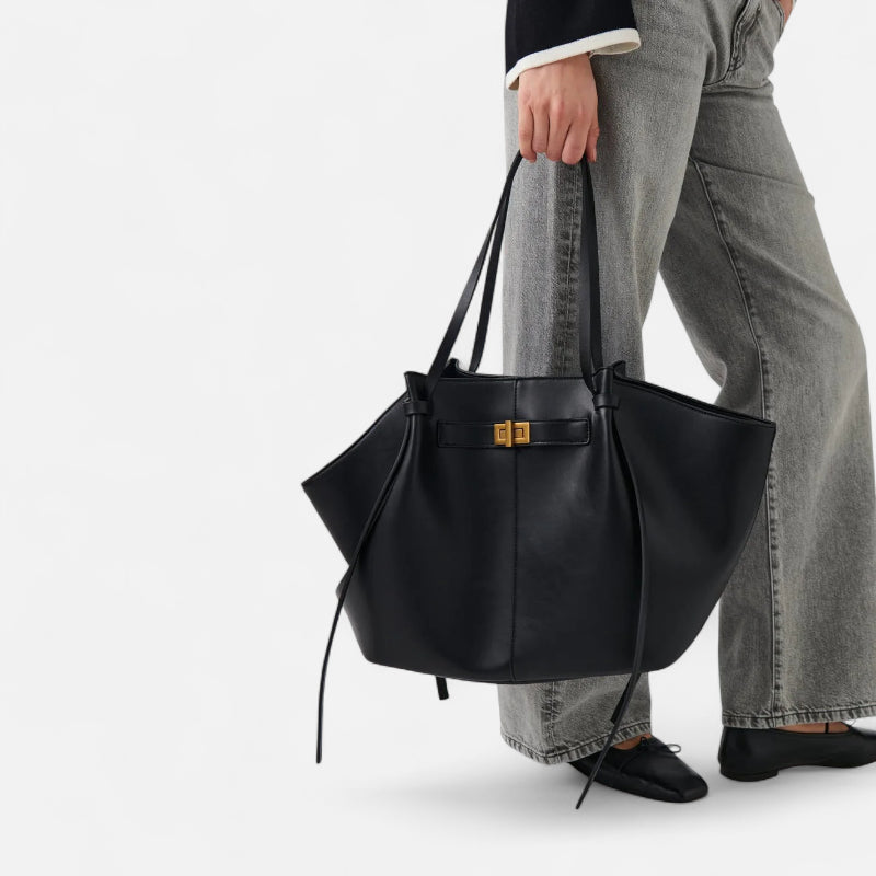 Grand sac à main de cours cabas Amandine