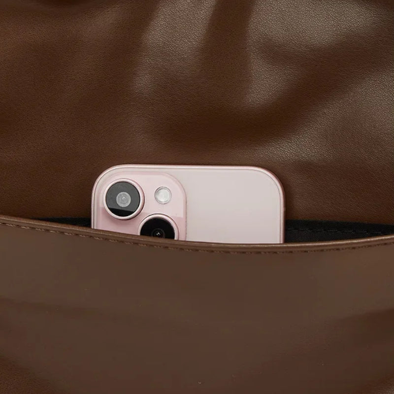 Grand sac à main de cours hobo Camille