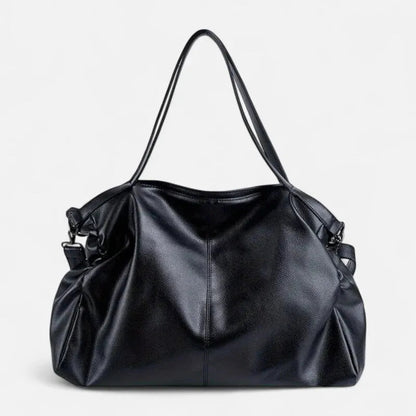 Grand sac à main de cours souple avec bandoulière Garance