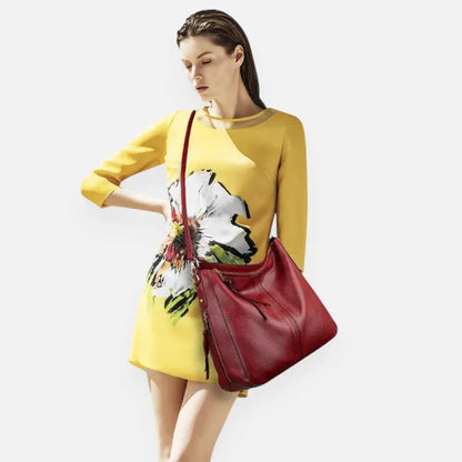 Grand sac à main hobo bandoulière Valentina