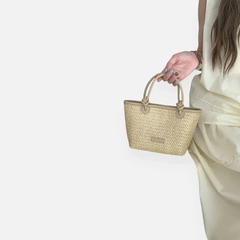 Petit sac à main bandoulière en paille Sienna