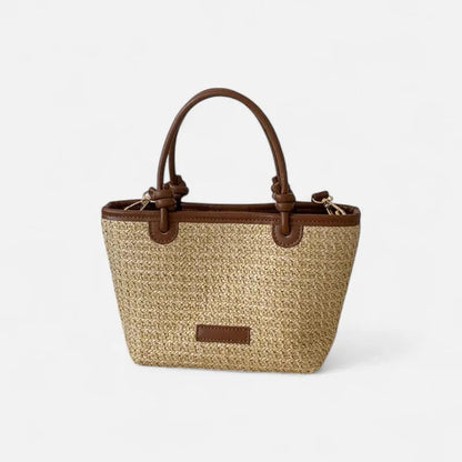 Petit sac à main bandoulière en paille Sienna