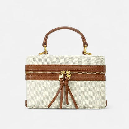 Petit sac à main bandoulière en toile Artemis