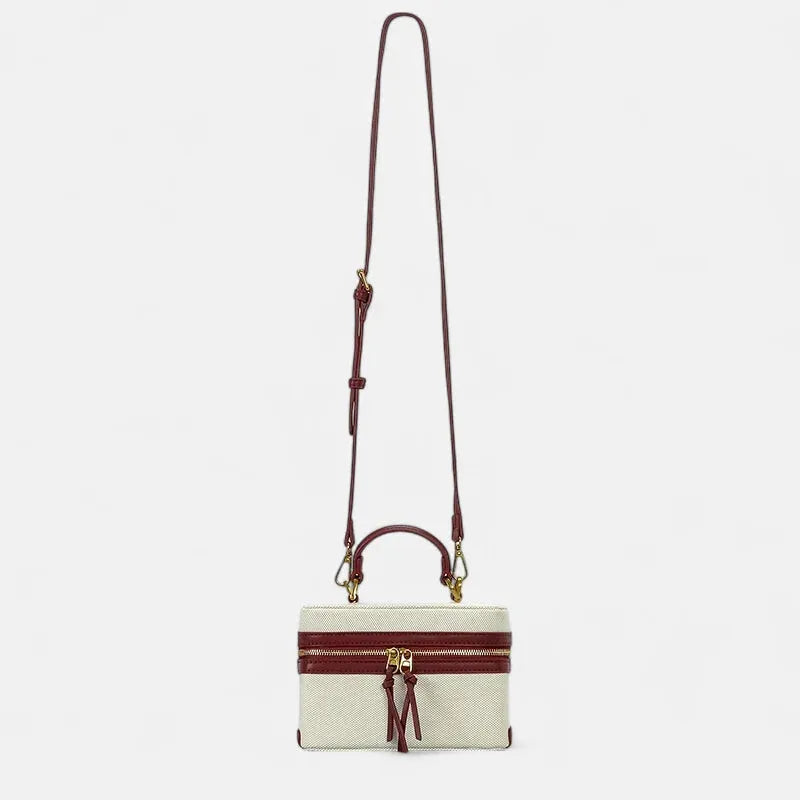 Petit sac à main bandoulière en toile Artemis