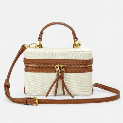 Petit sac à main bandoulière en toile Artemis