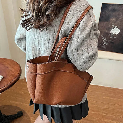 Petit sac à main cabas double porté Amaya