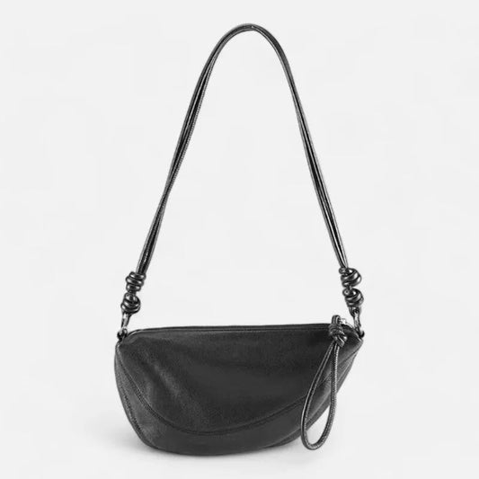 Sac à main banane demi-lune chic Claudine