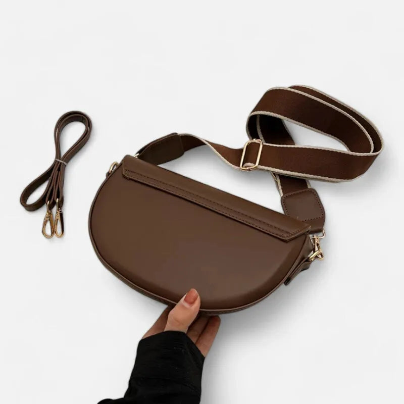 Sac à main banane demi-lune Adriana