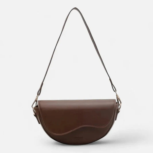 Sac à main banane demi-lune chic Danièle