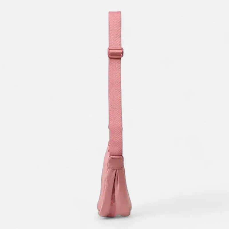 Sac à main banane demi-lune en tissu tendance Monique