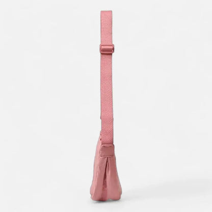 Sac à main banane demi-lune en tissu tendance Monique