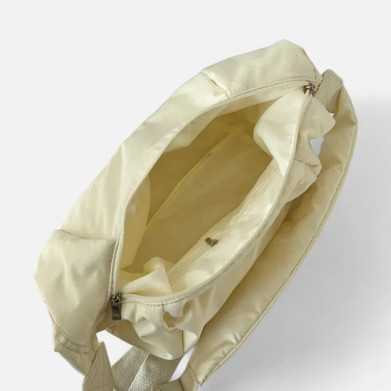 Sac à main banane XL en coton tendance Gisèle