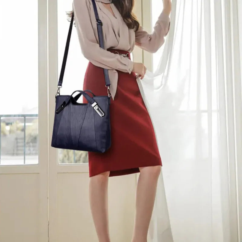 Sac à main bandoulière au design moderne Amélie