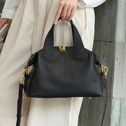 Sac à main bandoulière aux finitions doré Sofia