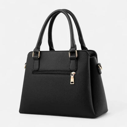 Sac à main bandoulière avec son charms doré assortie Ludovica