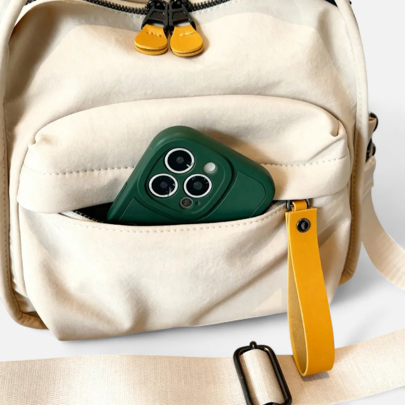 Sac à main bandoulière en nylon léger Giulia