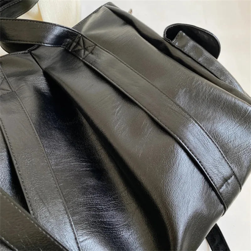 Sac à main bandoulière rétro de cours souple Lucie