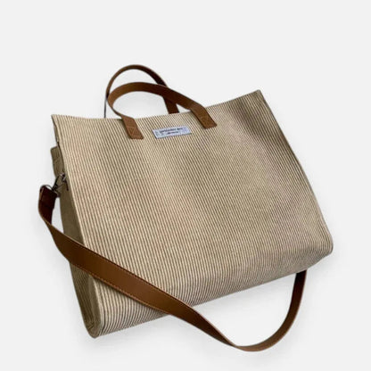 Sac à main cabas bandoulière en velours Julia