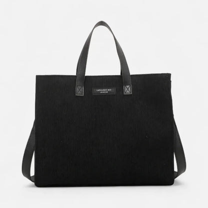 Sac à main cabas bandoulière en velours Julia