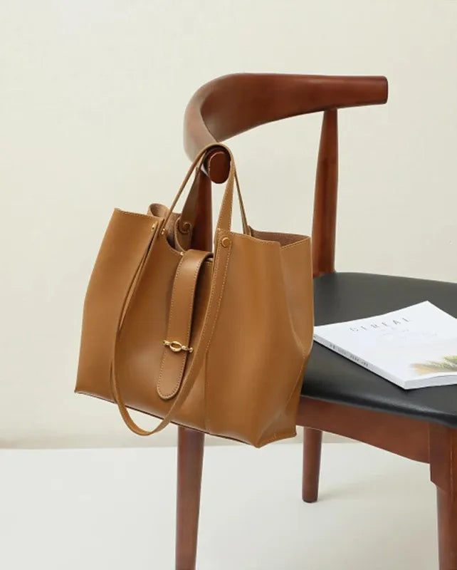 Sac à main cabas double porté Eva