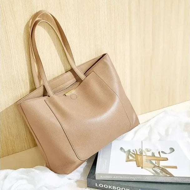 Sac à main cabas grandes poches avant et arrière Romy