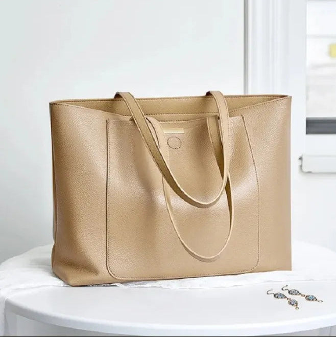 Sac à main cabas grandes poches avant et arrière Romy