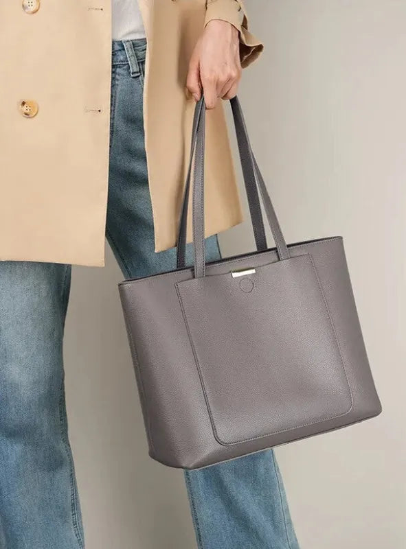 Sac à main cabas grandes poches avant et arrière Romy