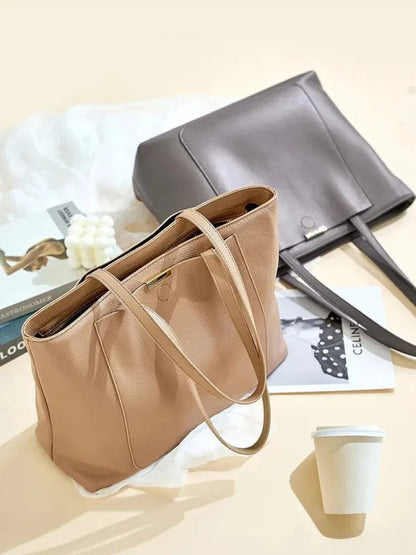 Sac à main cabas grandes poches avant et arrière Romy