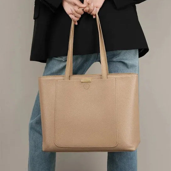 Sac à main cabas grandes poches avant et arrière Romy