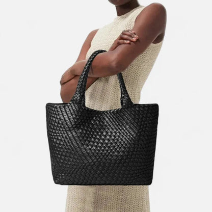 Sac à main cabas tressé avec pochette assortie Chloé