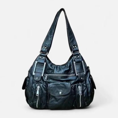 Sac à main de cours vintage et souple à bandoulière Garance