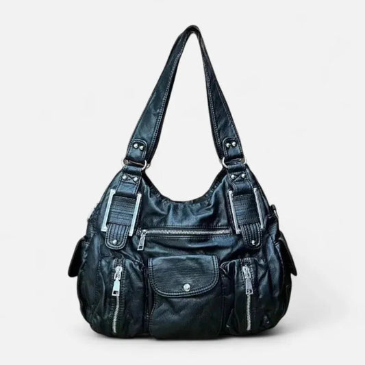 Sac à main de cours vintage et souple à bandoulière Garance