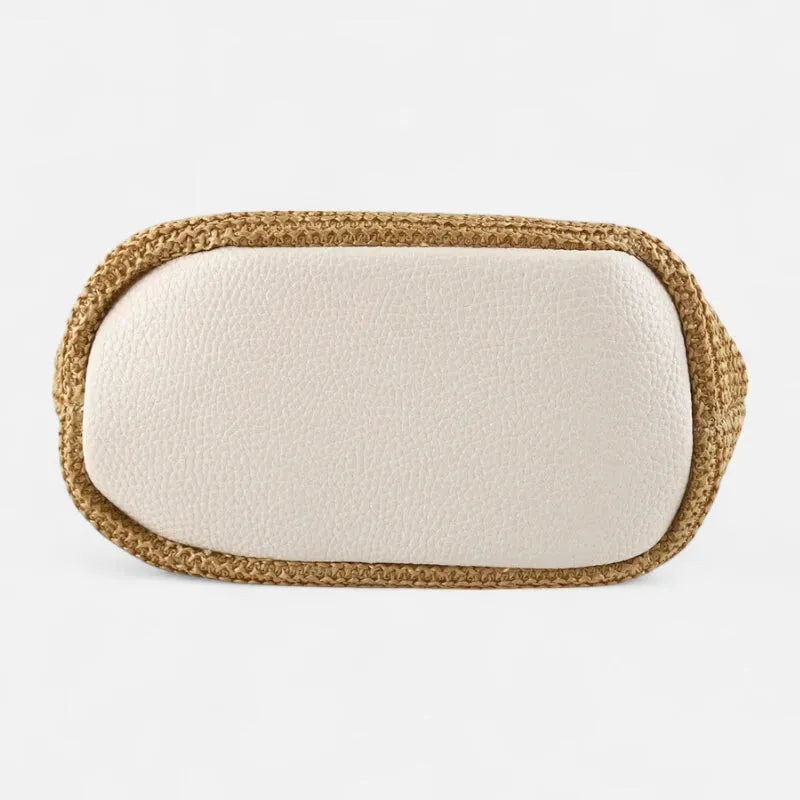 Sac à main en paille tressée Stella