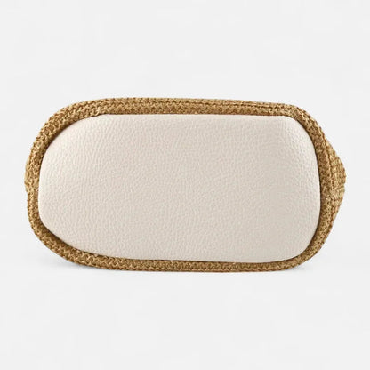 Sac à main en paille tressée Stella