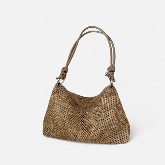 Sac à main hobo en paille Maya