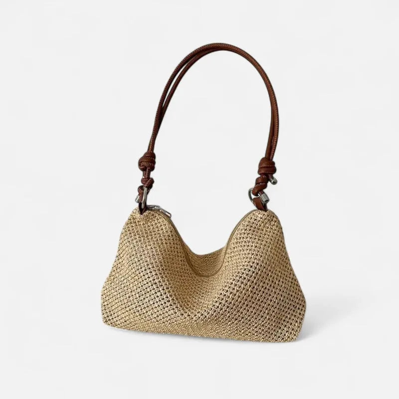 Sac à main hobo en paille Maya