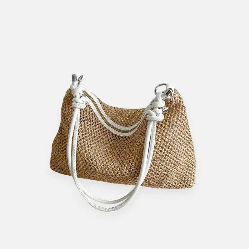 Sac à main hobo en paille Maya