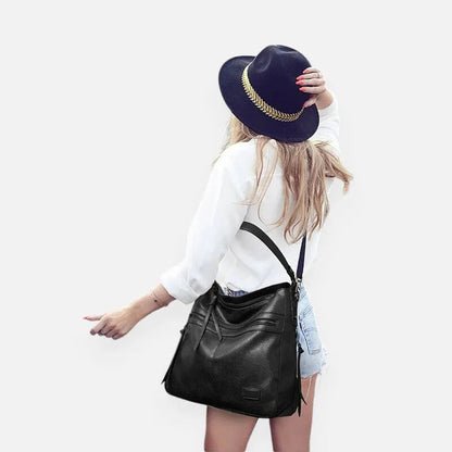 Sac à main hobo multipoches à bandoulière Appoline