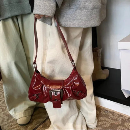 Sac à main hobo rétro à bandoulière Berthe