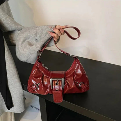 Sac à main hobo rétro à bandoulière Berthe