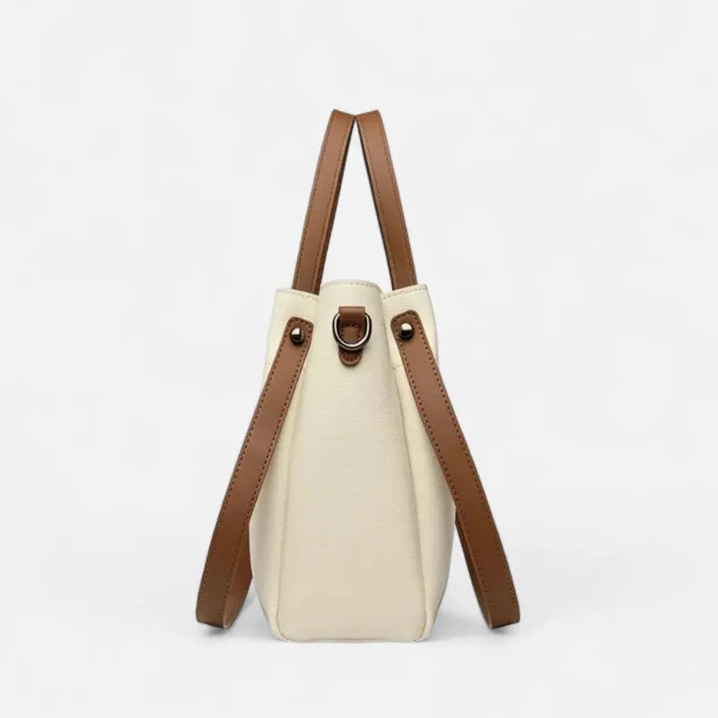 Sac à main seau double porté à bandoulière Eugénie