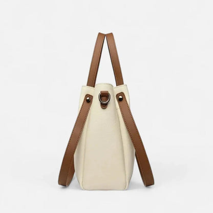 Sac à main seau double porté à bandoulière Eugénie